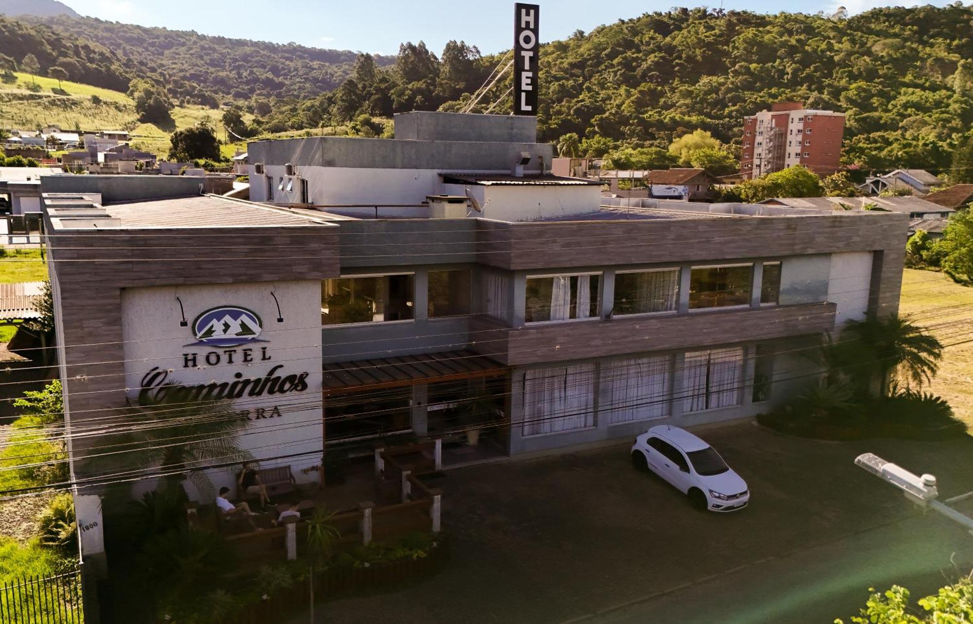 Hotel Caminhos Da Serra Tres Coroas Bagian luar foto